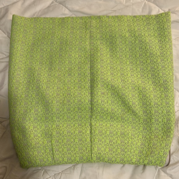 J Crew neon green yellow tweed dress - Picture 5 of 6